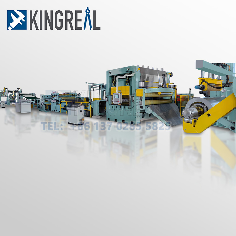 自動積み重ねラインの長さに合わせてカット